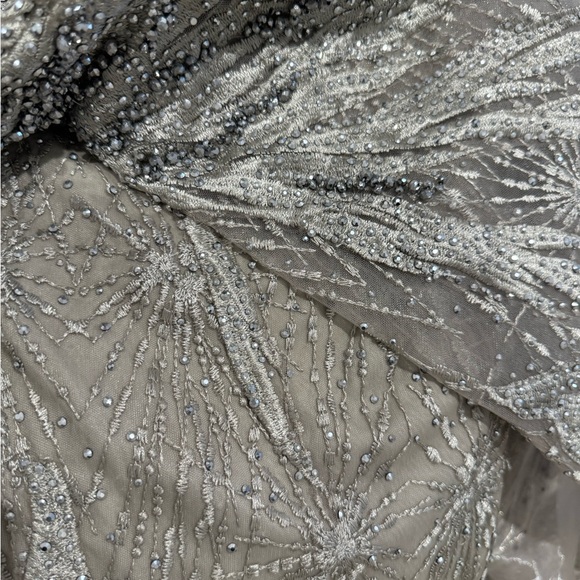 Beautiful,  Gorgeous  gown where once silver color - Picture 5 of 6